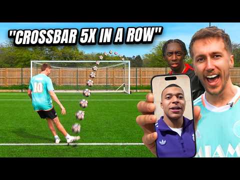 PRO FOOTBALLERS GAVE US A CHALLENGE!