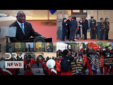 SONA 2026 Ceremony: Ramaphosa Arrival Red Carpet 21-Gun Salute | DRM News | AC1F