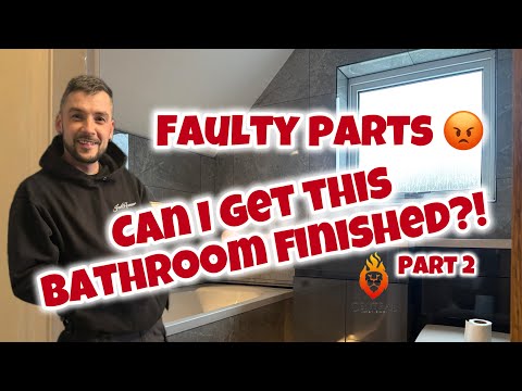FAULTY PARTS! 😡😡Part 2 of this bathroom…