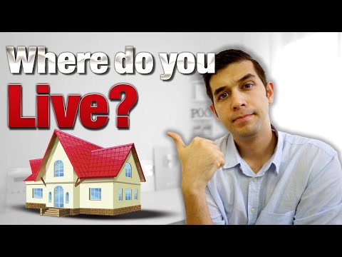 How to describe your house & neighborhood in English?