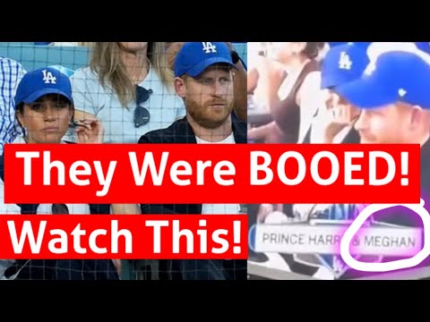 Meghan and Harry BOOED At The World Series See The Video! – The Jinx That Cost the Dodgers?