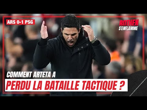 Arsenal 0-1 PSG : Comment Arteta a perdu la bataille tactique ?