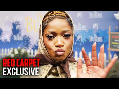 Keke Palmer & Jack Whitehall Light Up The ‘Burbs Red Carpet Premiere