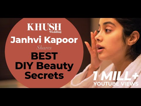 Janhvi Kapoor Shares Her Best DIY Skincare Secrets | Tutorial | Beauty Secrets
