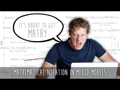 Mixed Model Notation - A Simple Explanation