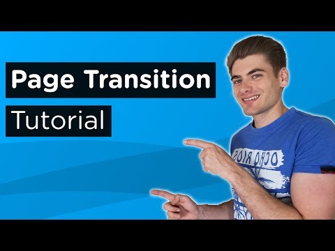 Build Amazing Page Transitions In Only 12 Minutes