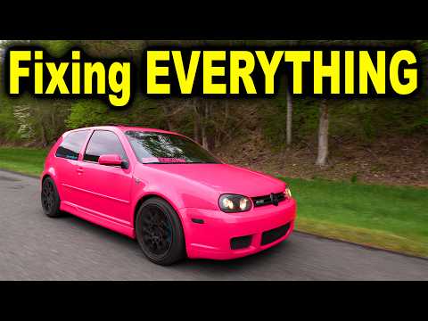 Fixing EVERYTHING Wrong with  R32 Before Driving 2,600 Miles