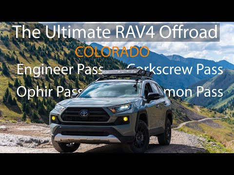 2019 Toyota RAV4 Adventure Extreme Offroad in Colorado 4K60 Re
