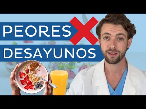 5 PEORES DESAYUNOS ❌ para DIABETES | (SUBEN mucho el AZÚCAR 📈)