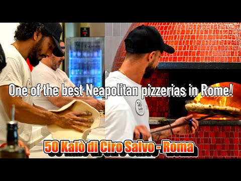 One of the best Neapolitan pizzerias in Rome! The best ingredients make the best pizza!
