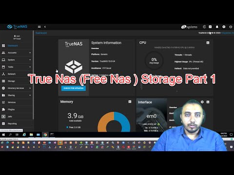 True Nas (Free Nas ) Storage Part 1  BY Eng Ahmed Ekram