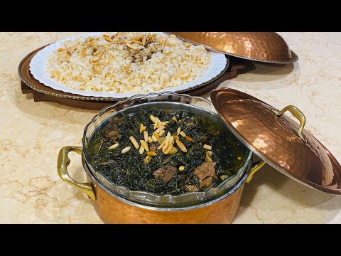 ملوخيه ورز بشعيريه عطيني من وقتك 5دقائق وخدي أطيب ملوخيه ورزسريع مفلفل