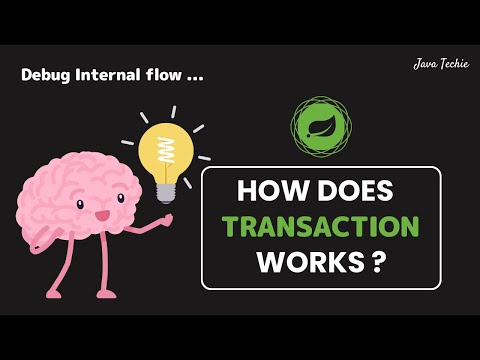 How Spring @Transactional Works Internally ? ( AOP, Proxies & Debug Walkthrough) @Java Techie