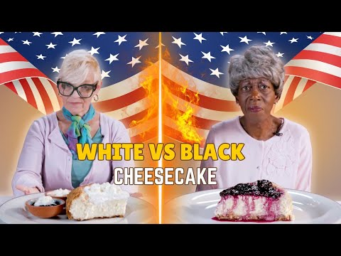 Grandma vs Grannie: We Try Each Other's Cheesecake ⎸ Taste Wars