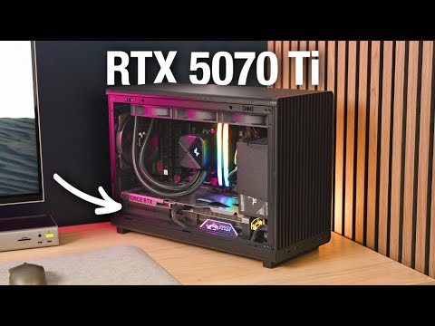 I Built a Tiny "Mid-Tier" 4K Gaming PC + MSI RTX 5070 Ti Vanguard