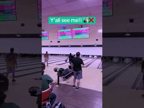 Got a strike! #bowlingvideos #blackwomenbowlers