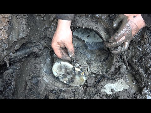 Крутые находки в немецком Блиндаже, раскопки по войне, Юрий Гагарин