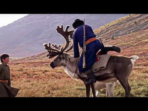 The Tsaatan ride the reindeer - Lords of the Animals