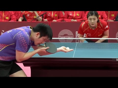 FULL MATCH | Fan Zhendong vs Chen Meng | China MEN vs WOMEN Competition