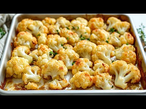 Das ist so lecker! Im Winter muss man mehr Blumenkohl essen! Veganen Abendessen in 10 Minuten!