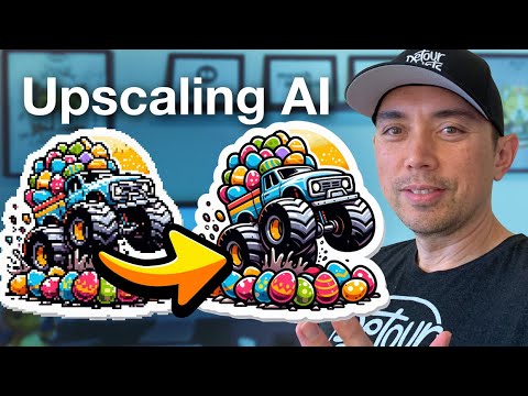 Upscaling Explained? 7 FREE Apps to Upscale Art in 2024. Tutorial & Review for Print on Demand