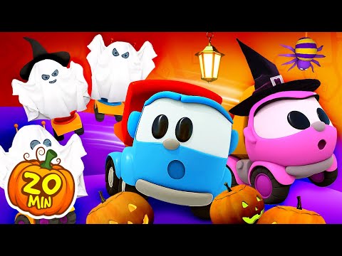 Грузовичок Лёва празднует ХЕЛЛОУИН! Сборник для детей и развивающие мультики про Хеллоуин