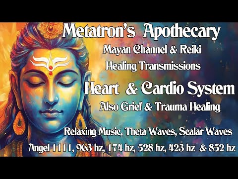 Heart Healing at All Levels | Metatron's Quantum Scalar Waves & Solfeggio Frequencies