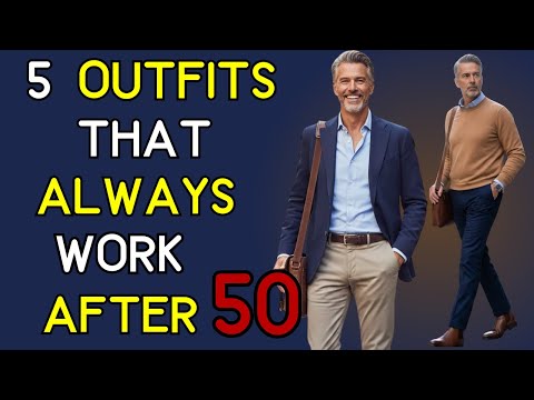 5 Outfits Every Man Over 50 Can Wear for Any Occasion (From Weekend to Business Casual)