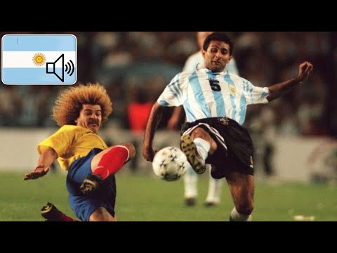 Argentina vs. Colombia | USA '94 | FIFA World Cup Qualifier (5-9-1993) [ARGENTINE BROADCAST]