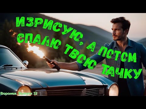 Сегодня изрисую, а завтра спалю твою тачку! Воронеж, выпуск 32