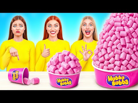 ความท้าทายจานใหญ่ กลาง และเล็ก | แฮ็กและเครื่องมือลับในครัวอย่างง่าย Super Hyper DO