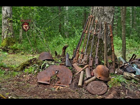 Погибшие немцы у военной дороги / The dead Germans near the military road