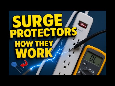HOW Surge Protectors Work & Installing A Whole House Surge Protector!