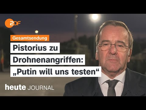 heute journal vom 29.09.2025 Trumps 20-Punkte-Plan für Nahost-Frieden, Drohnenabwehr, Wahl in Moldau