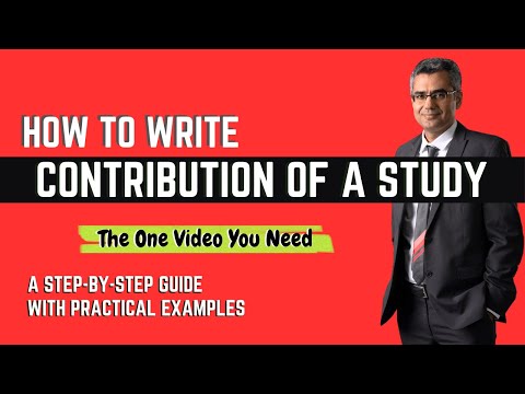 💪 How to Write the Contributions of a Study in a Research Paper: A Step-by-Step Guide 🎓