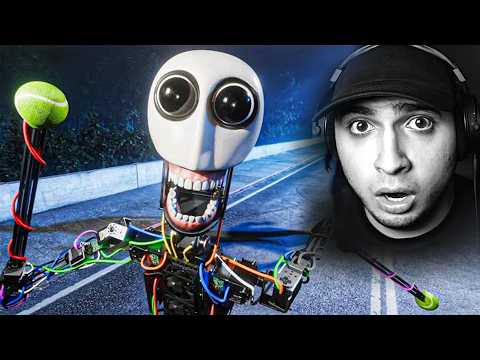 Disturbing Robot ESCAPES...