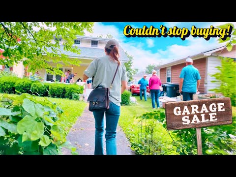 GARAGE SALE SEASON IS HEATING UP!!