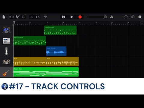 Track Controls | Garageband for iPad Educators' Guide [VIDEO 17] | EUAN SMITH MUSIC