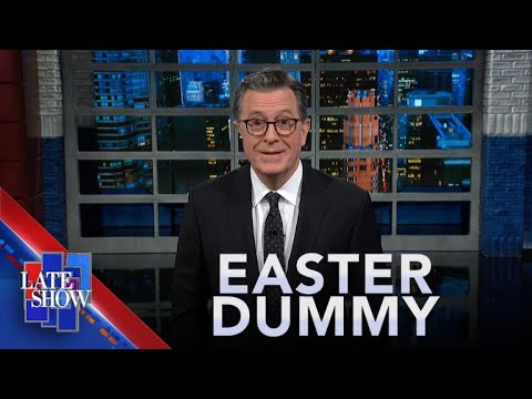 Three Presidents And One Colbert | Trump’s Easter Message | Stealing From Air Force 1