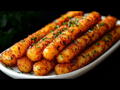 Simply mix potatoes and canned tuna! A family snack in 10 minutes!