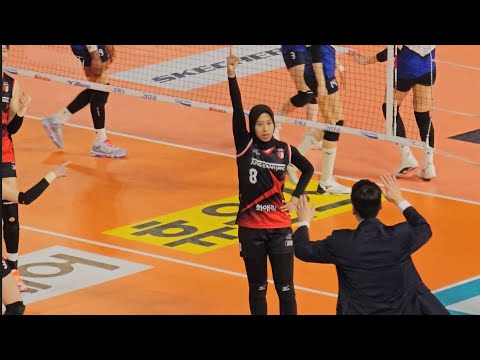 [23/24-여자배구][5R] 정관장RedSparks VS 현대건설 Hillstate - 5set (set ke 5)