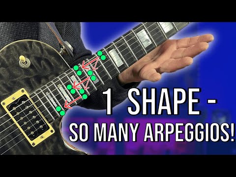The Ultimate Arpeggio Trick | One Shape To Play Them ALL!
