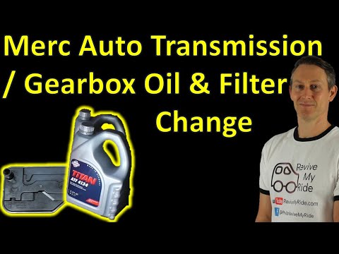 How to Change the Oil and Filter on a Mercedes 7 Gtronic 722.9 Automatic Transmission