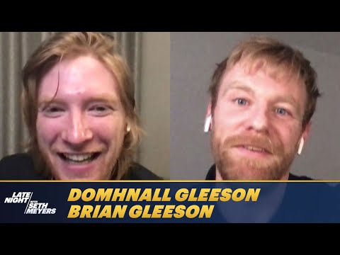 Domhnall & Brian Gleeson Tease Seth for Mispronouncing Their Names