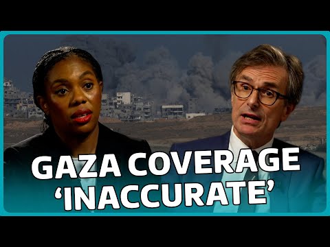 'Coverage of Gaza war inaccurate': Peston interviews Kemi Badenoch | Talking Politics | ITV News
