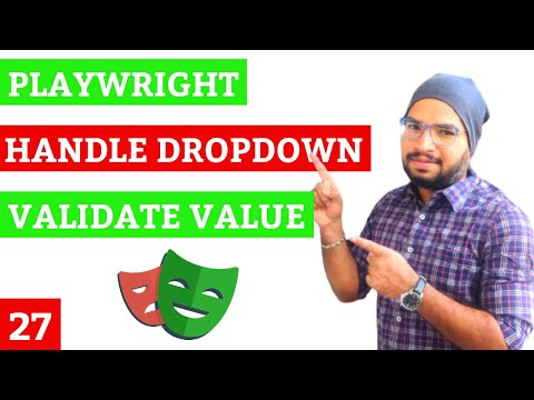 Playwright #27 Select Dropdown List & Verify Dropdown Value