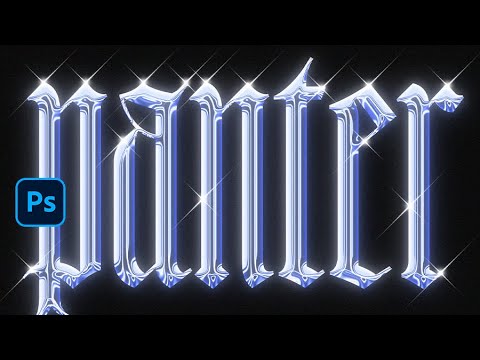 How to Make Vintage 3D Chrome Text Effect in Photoshop