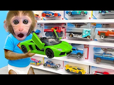 Singe Bon Bon et le petit canard deviennent des héros et sauvent la ville Hot Wheels