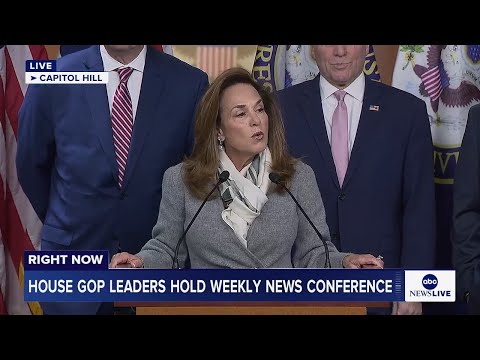 LIVE: House GOP leaders hold news conference