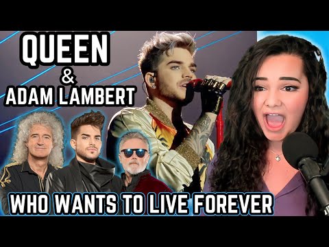 Queen + Adam Lambert - Who Wants To Live Forever | Opera Singer Reacts